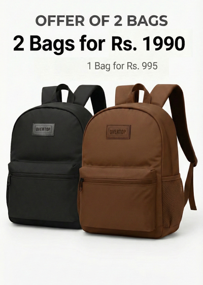 Buy 1 Get 1 Free - Get 2 Backpacks Bags for Rs. 1,990 Only - FREE Delivery | Premium S11 Laptop Bags (16”) - 🔥 Only Rs. 995 Per Bag